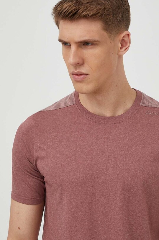 Calvin Klein Performance t-shirt treningowy różowy 00GMS4K164
