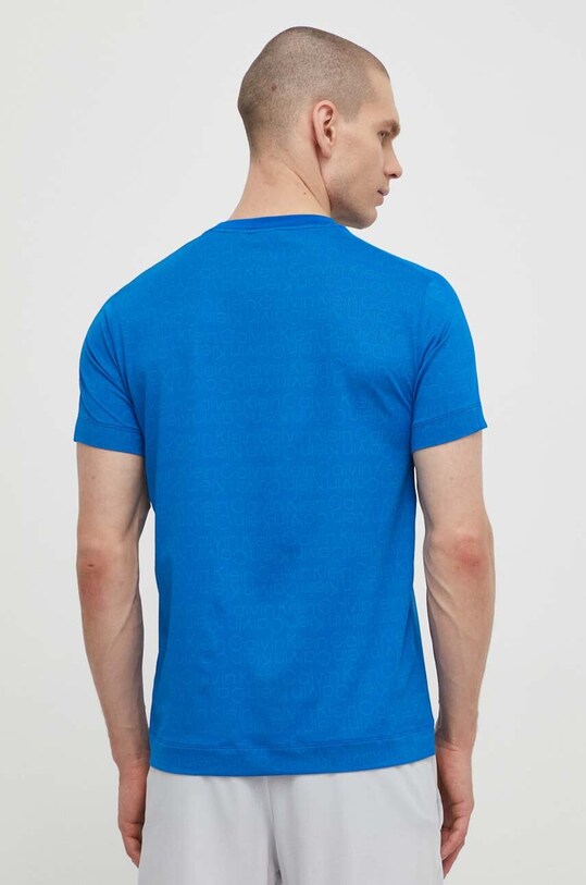 Одежда Футболка для тренинга Calvin Klein Performance 00GMS4K178 голубой