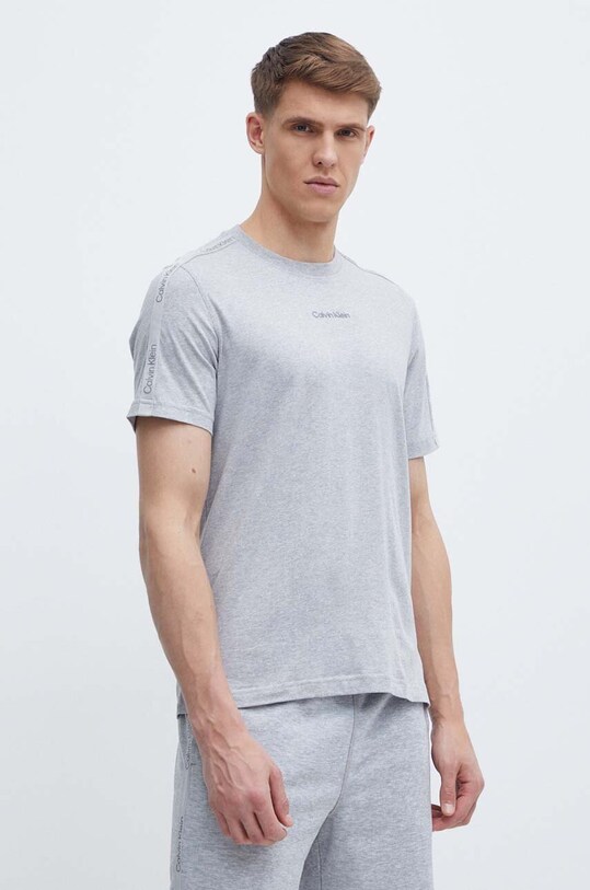Футболка Calvin Klein Performance хлопок серый 00GMS4K187