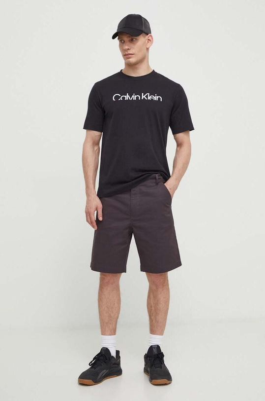 Calvin Klein Performance t-shirt 00GMS4K190 czarny SS24