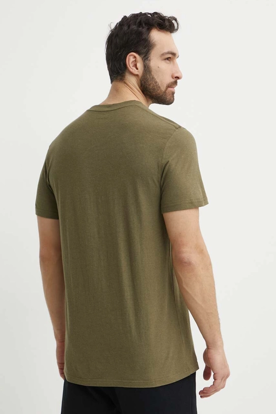 Odzież Fjallraven t-shirt Hemp Blend F12600215.620 zielony