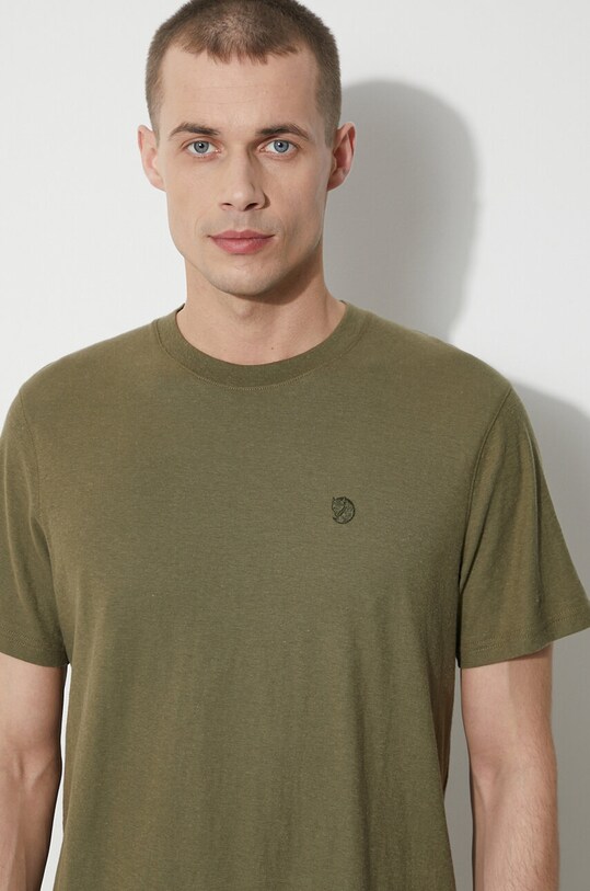 Fjallraven tricou Hemp Blend F12600215.620 verde