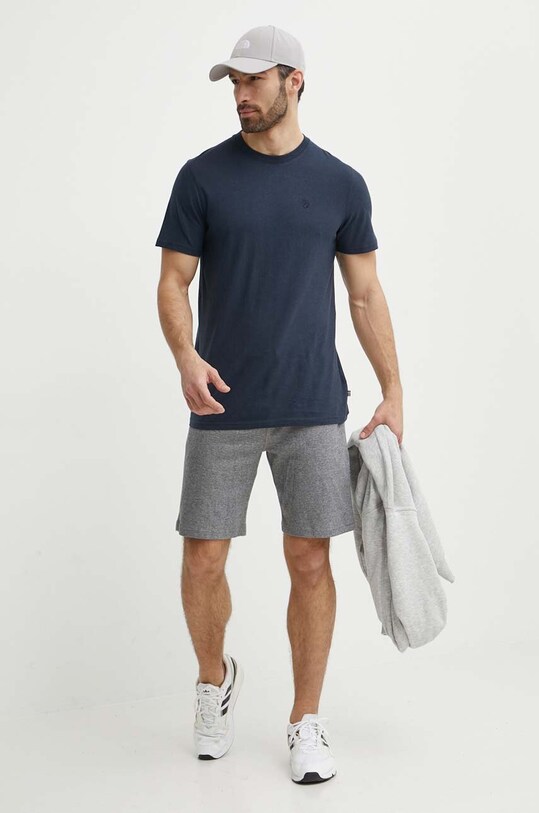 Fjallraven tricou Hemp Blend F12600215.555 bleumarin SS24