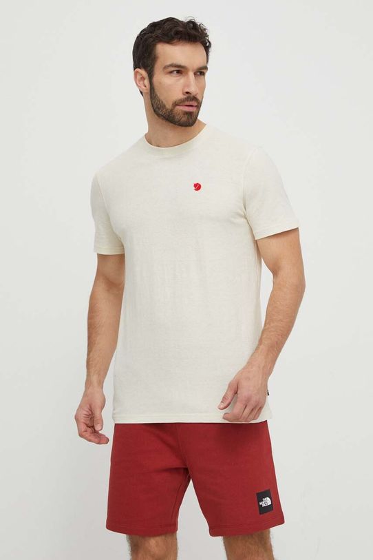 Μπλουζάκι Fjallraven Hemp Blend T-shirt μπεζ F12600215.113