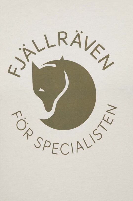 Fjallraven t-shirt Fjällräven Fox F87052.113 beżowy