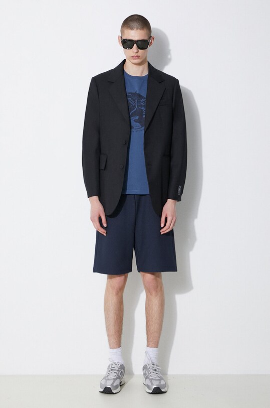 Fjallraven t-shirt in cotone Arctic Fox T-shirt F87220.534 blu SS24