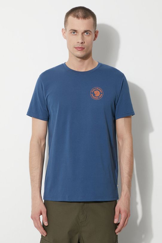 Majica kratkih rukava Fjallraven 1960 Logo T-shirt regular plava F87313.534
