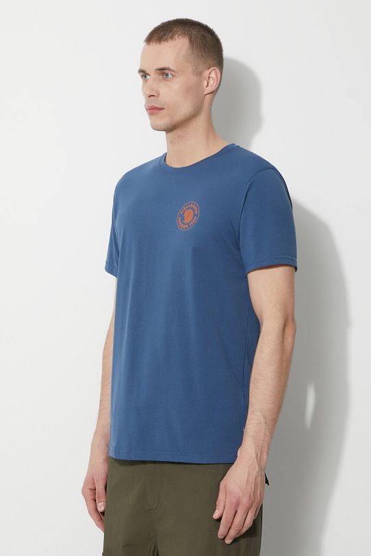 Tričko Fjallraven 1960 Logo T-shirt modrá F87313.534