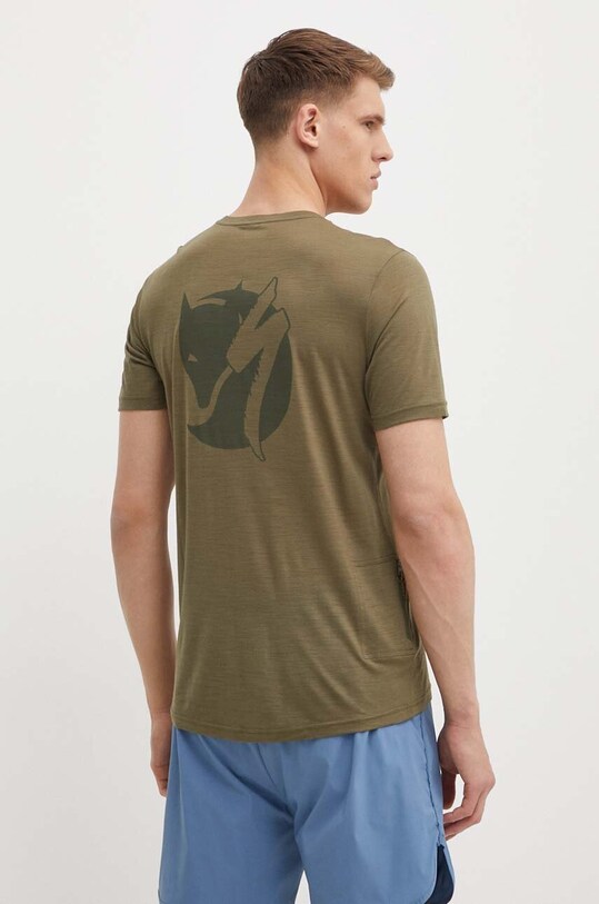 Fjallraven kerékpáros póló Fjallraven x Specialized zöld F22002.620