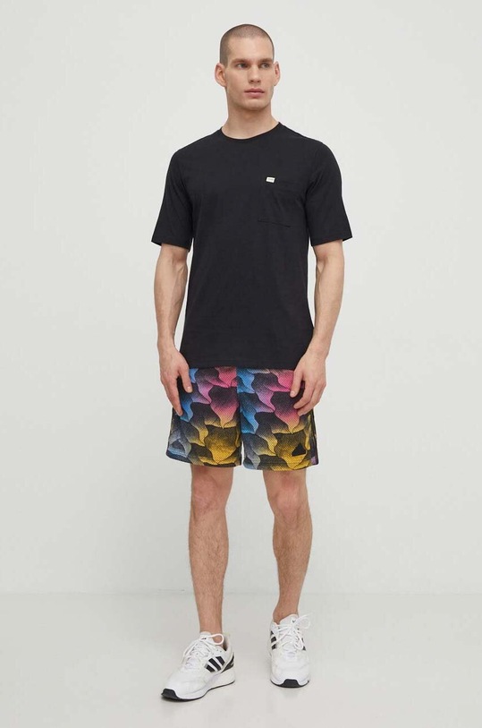 Bavlněné tričko Fjallraven Fjallraven x Specialized F22035.550 černá SS24