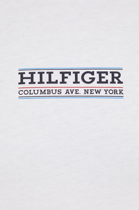 Бавовняна футболка Tommy Hilfiger білий MW0MW34387