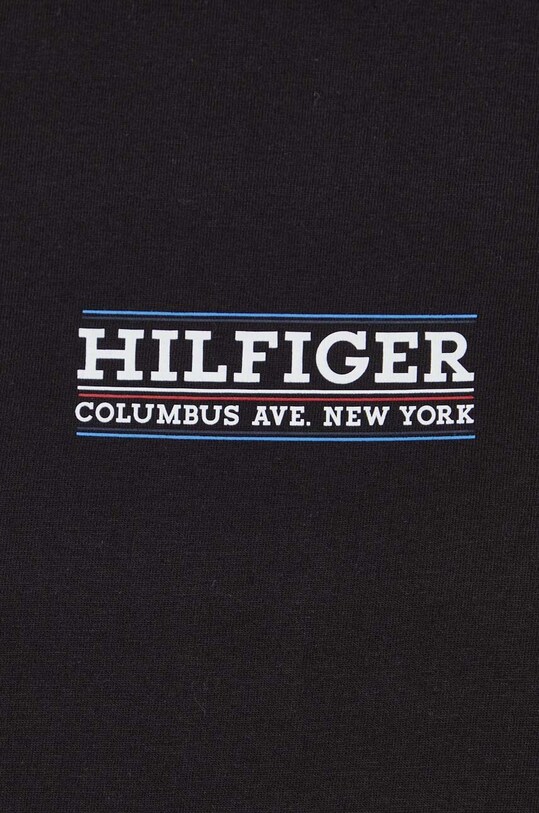Tommy Hilfiger t-shirt bawełniany MW0MW34387 czarny