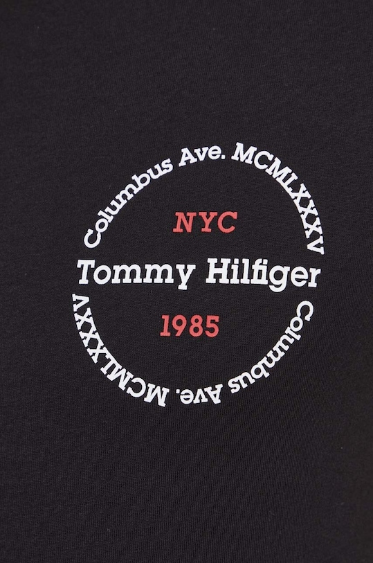 Бавовняна футболка Tommy Hilfiger MW0MW34390 чорний