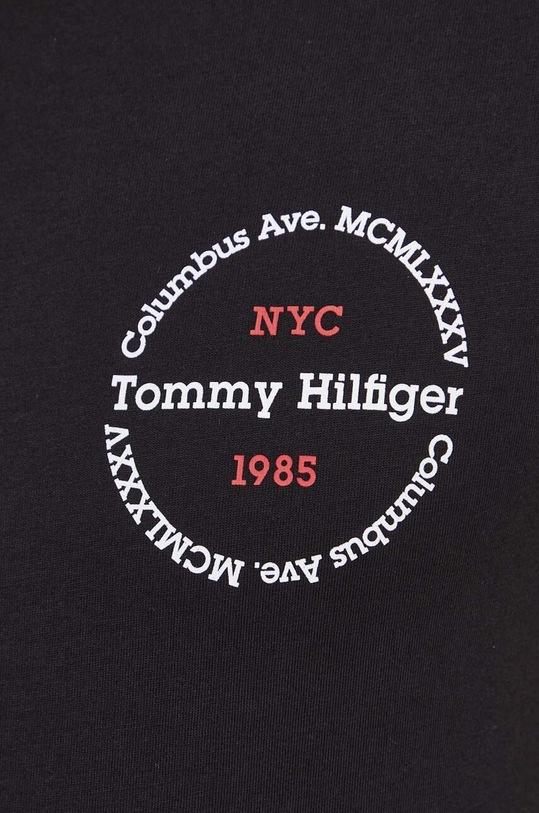 Tommy Hilfiger t-shirt bawełniany MW0MW34390 czarny