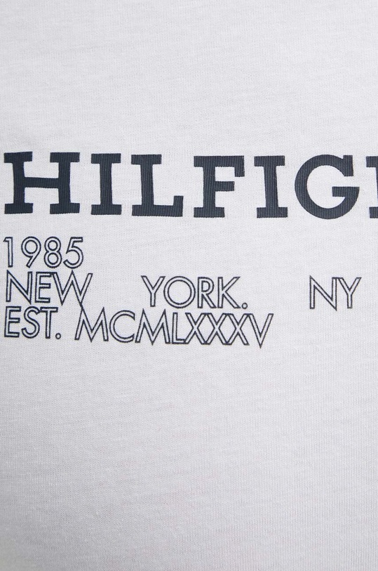 Bavlnené tričko Tommy Hilfiger MW0MW34435 béžová