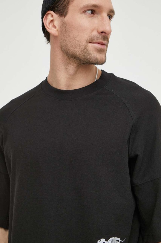 G-Star t-shirt bawełniany czarny D24381.D593