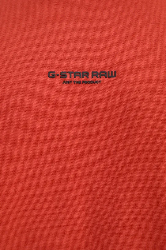 Хлопковая футболка G-Star Raw D24780.C336 оранжевый