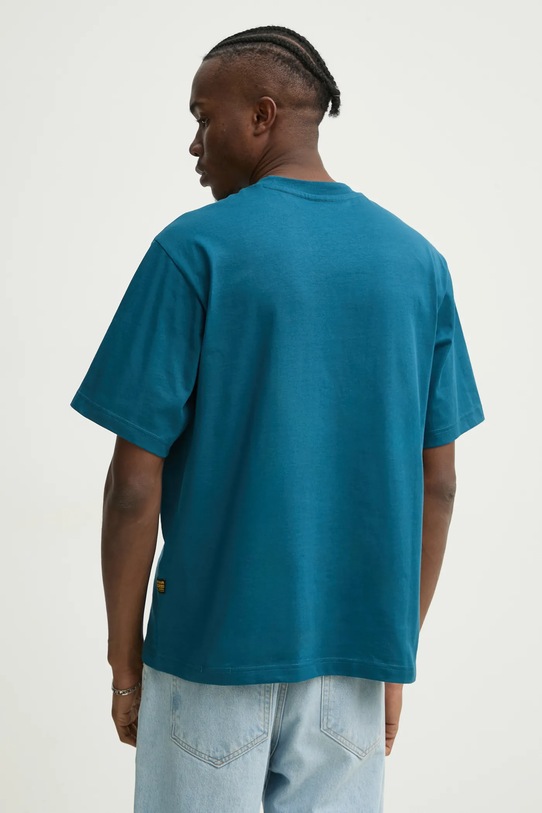 Îmbrăcăminte G-Star tricou din bumbac D24780.C336 albastru