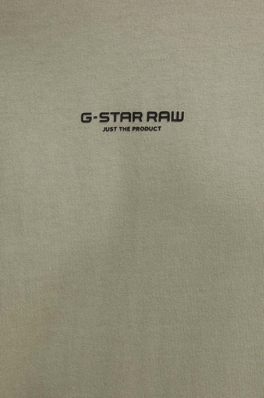 G-Star t-shirt bawełniany D24780.C336 zielony