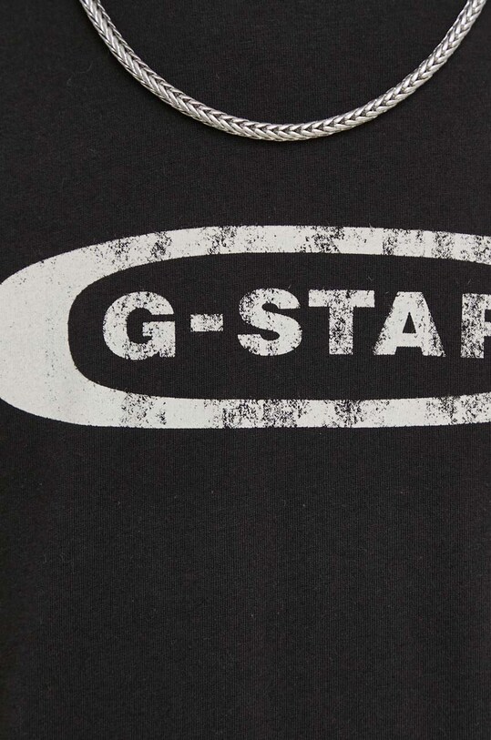 G-Star tricou din bumbac D24365.336 negru