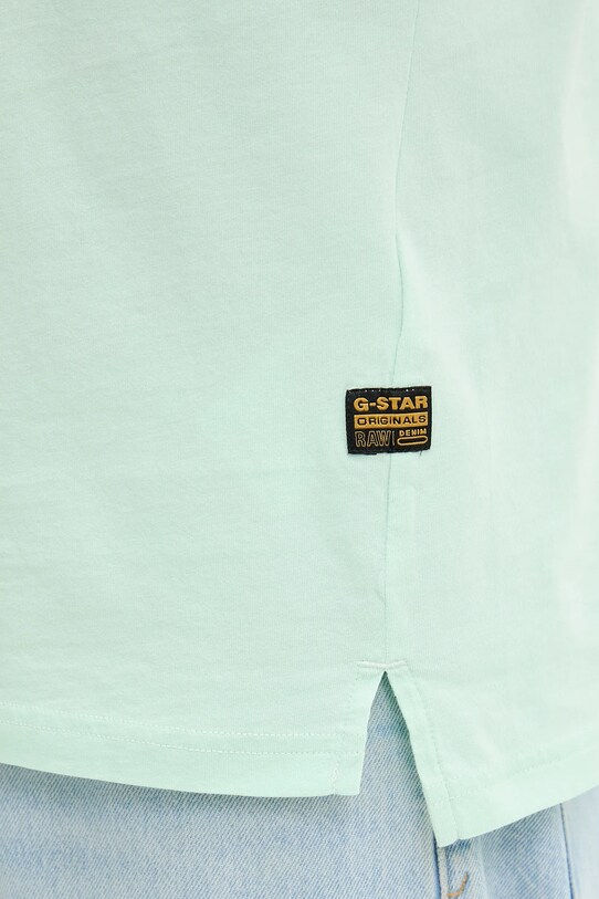 G-Star Raw pamut póló D24449.336 zöld
