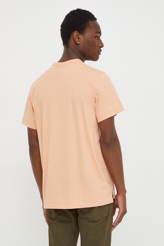 Oblečení Bavlněné tričko G-Star D24449.336 oranžová