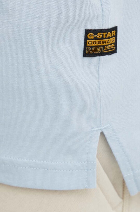 G-Star tricou din bumbac D24449.336 albastru