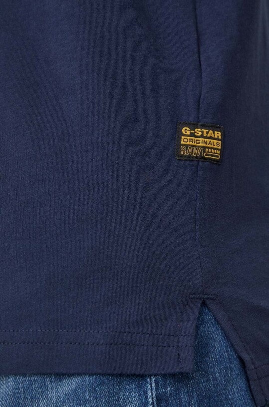 G-Star tricou din bumbac D24449.336 bleumarin