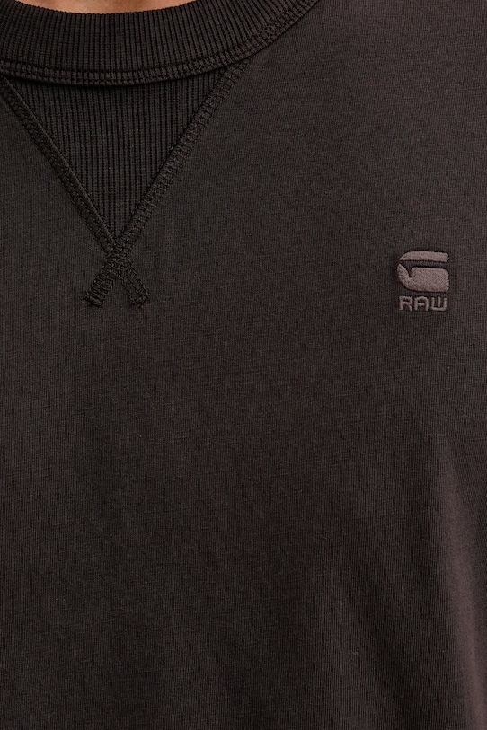 G-Star Raw t-shirt bawełniany brązowy D24449.336
