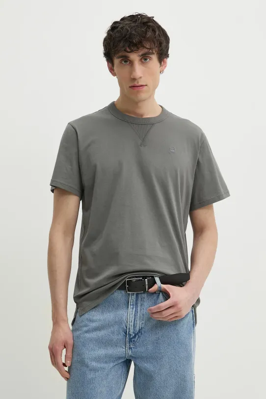 G-Star Raw t-shirt bawełniany bawełna szary D24449.336