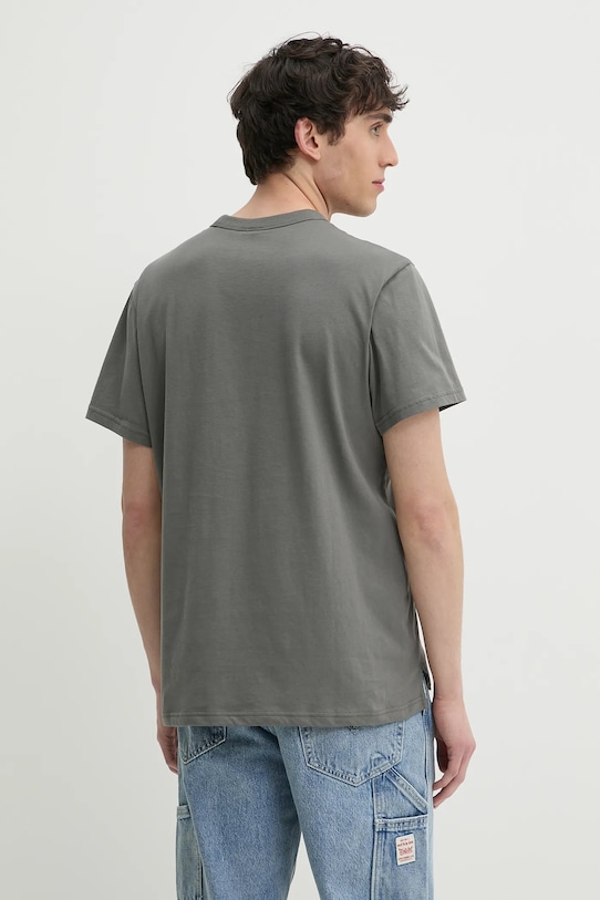 Odzież G-Star t-shirt bawełniany D24449.336 szary