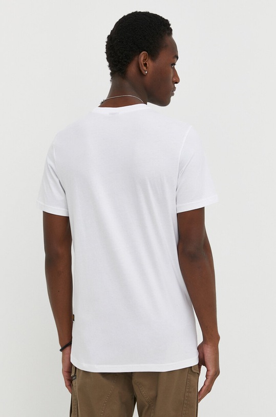 Oblečenie Bavlnené tričko G-Star D24420.336 biela
