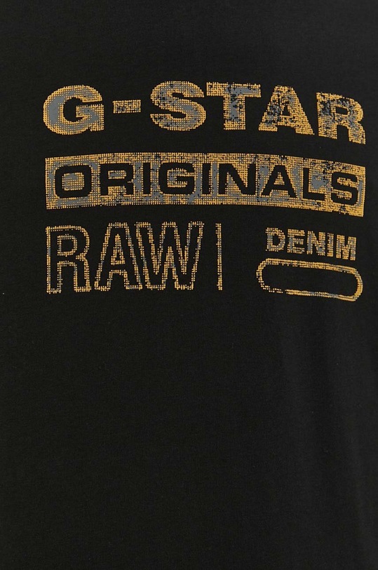 G-Star t-shirt bawełniany D24420.336 czarny