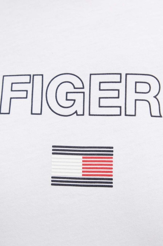 Tommy Hilfiger tricou din bumbac MW0MW34427 alb