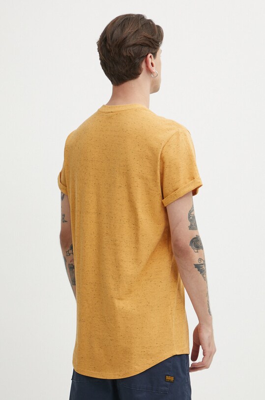 Îmbrăcăminte G-Star tricou din bumbac D16396.D565 portocaliu