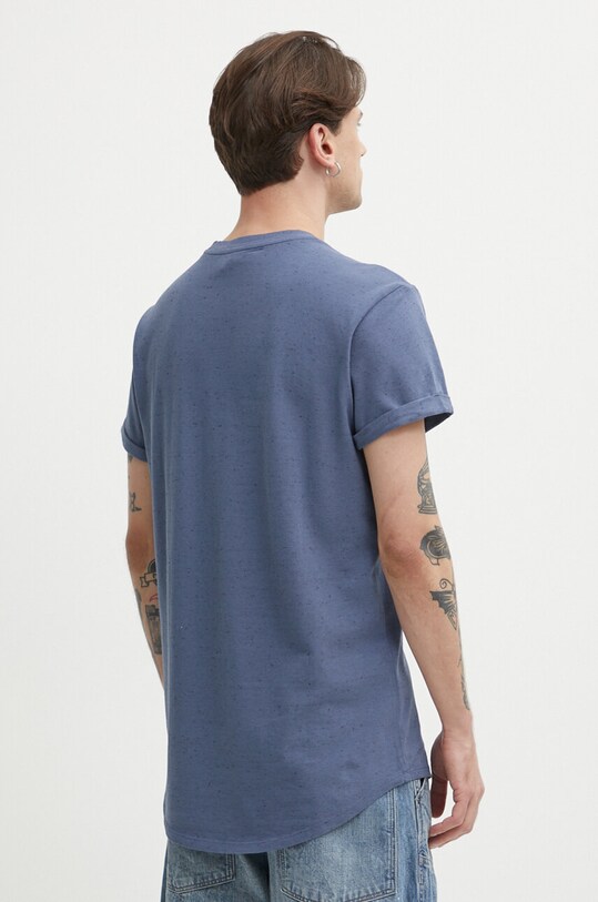 Îmbrăcăminte G-Star tricou din bumbac D16396.D565 bleumarin