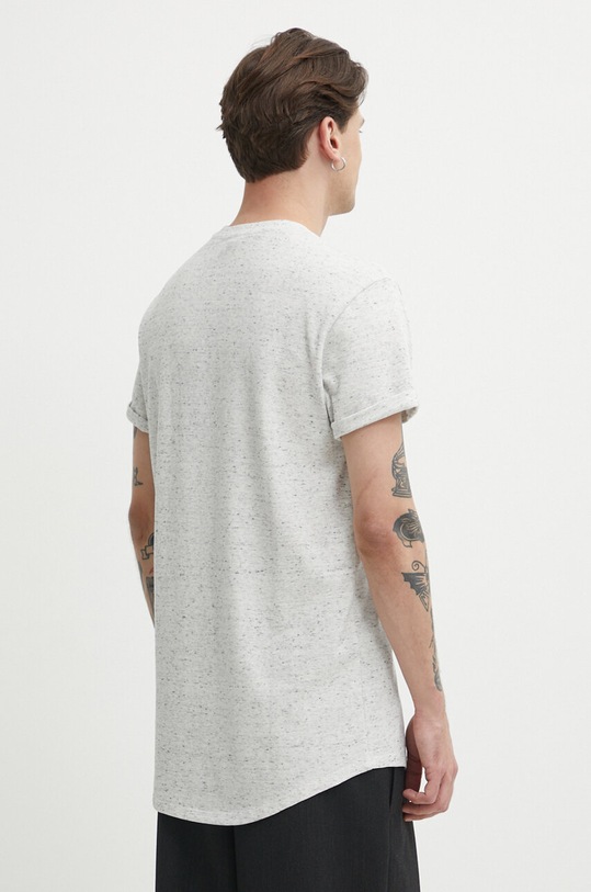 Odzież G-Star t-shirt bawełniany D16396.D565 szary