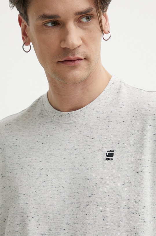 Bavlnené tričko G-Star sivá D16396.D565