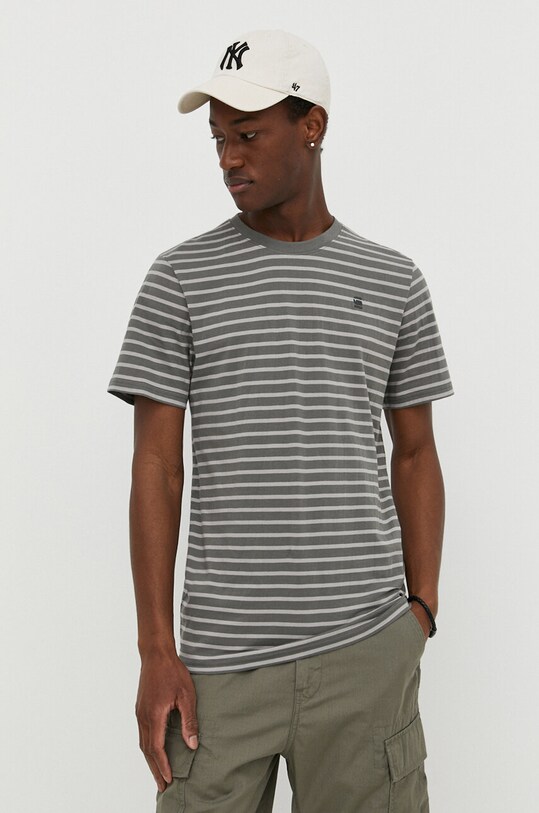 G-Star tricou din bumbac gri D24445.C339