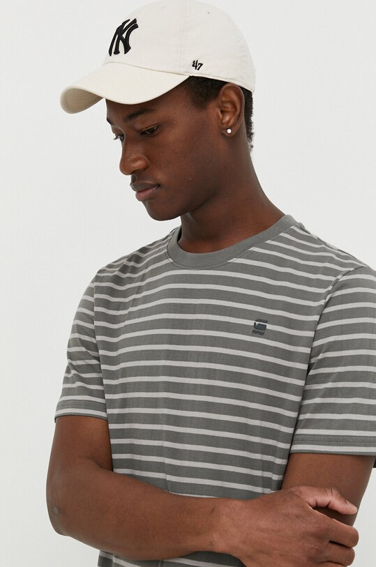 G-Star tricou din bumbac D24445.C339 gri