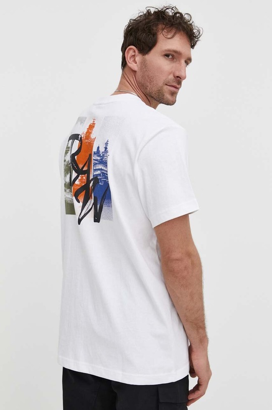 Bavlnené tričko G-Star biela D24425.C336