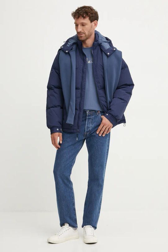 Бавовняна футболка G-Star Raw D24425.C336 блакитний AW24