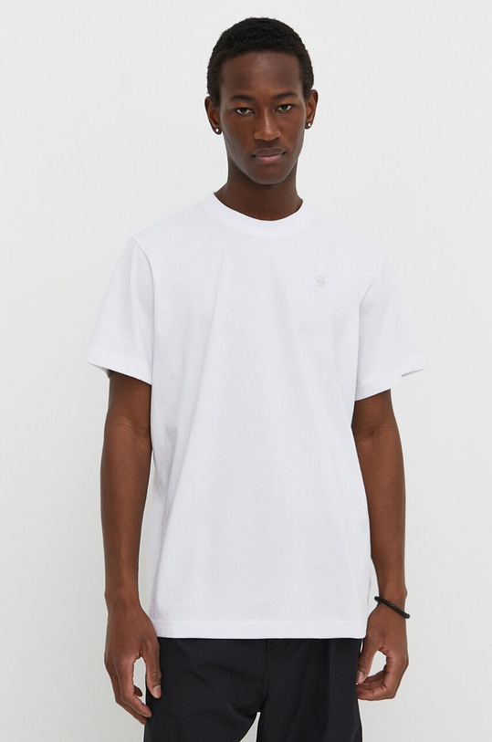 Bavlnené tričko G-Star biela D24434.D593