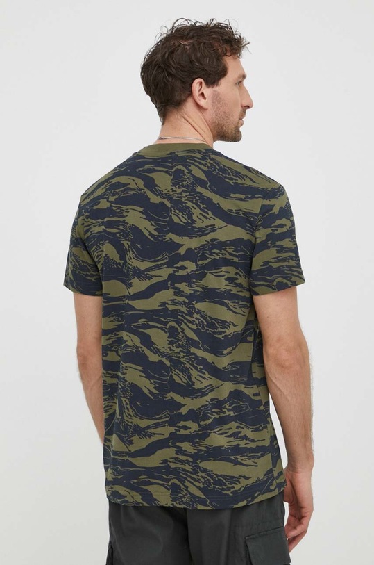 Odzież G-Star t-shirt bawełniany D24421.C334 zielony