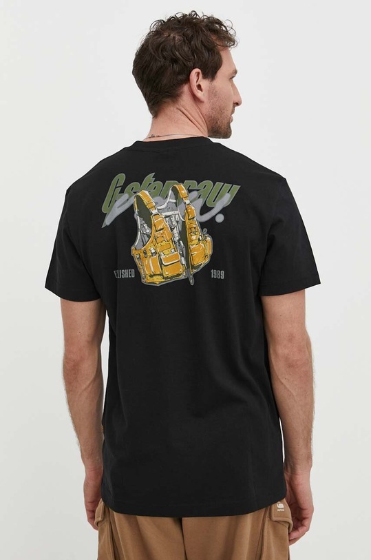 Oblečenie Bavlnené tričko G-Star D24423.336 čierna