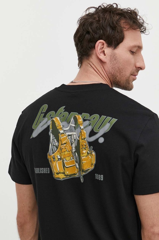 Bavlnené tričko G-Star D24423.336 čierna