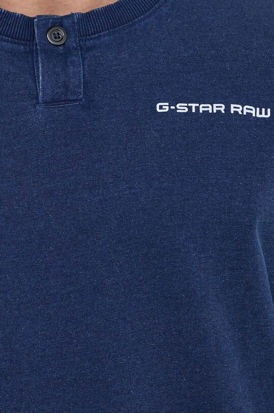 G-Star tricou din bumbac D24435.D588 bleumarin