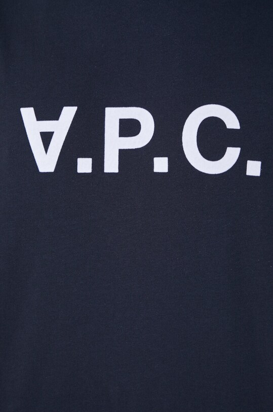 A.P.C. tricou din bumbac T-Shirt River COFDW.H26324.IAK