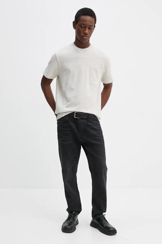 Хлопковая футболка A.P.C. T-Shirt Johnny COGWU.H26321.PAA серый SS24