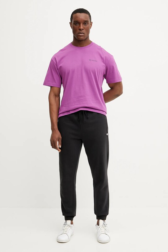 Columbia t-shirt bawełniany 2071701 różowy SS25
